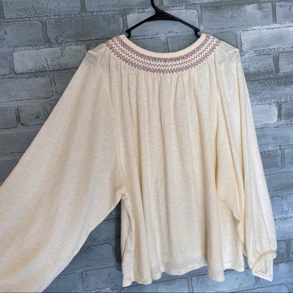 MADEWELL| Superlight Jacquard Embroidered Smocked - Picture 10 of 11